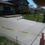 Concrete Driveway Install