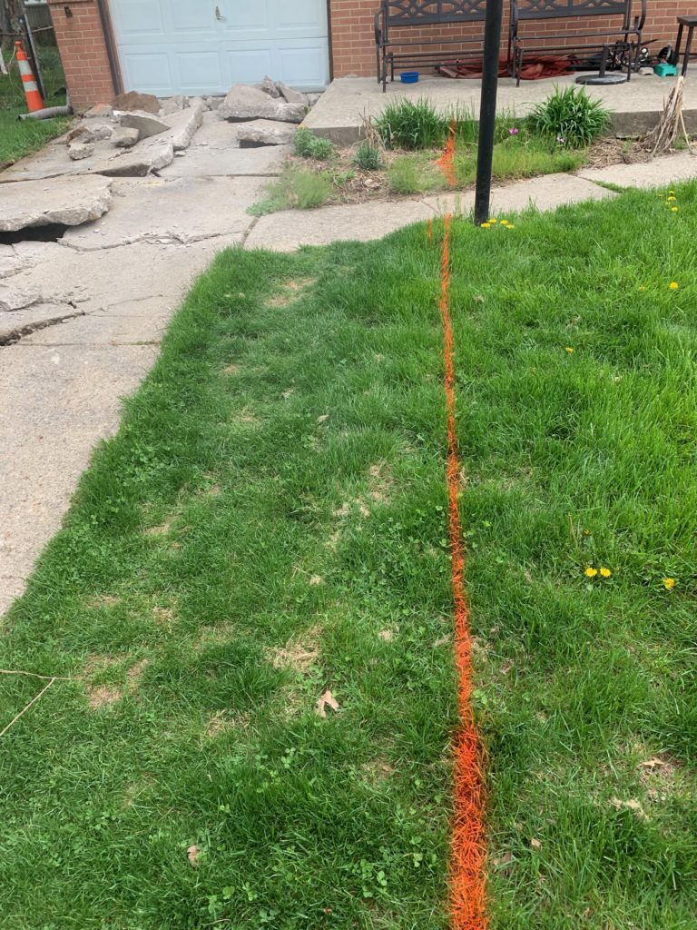 Concrete Driveway Install