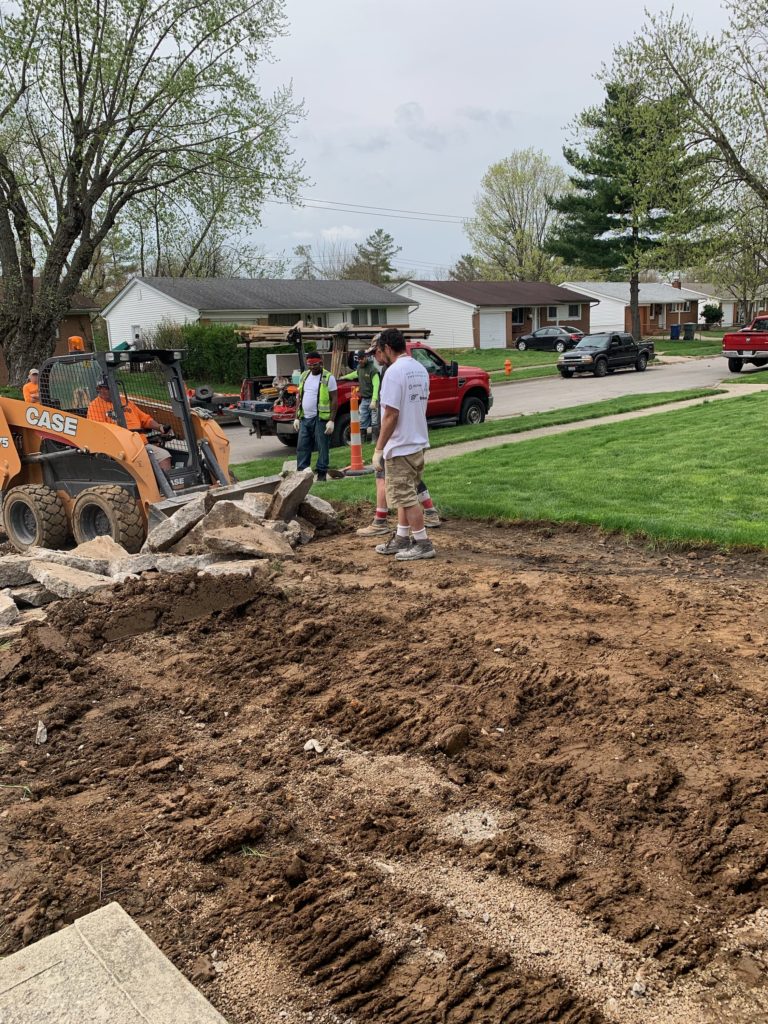 Concrete Driveway Install