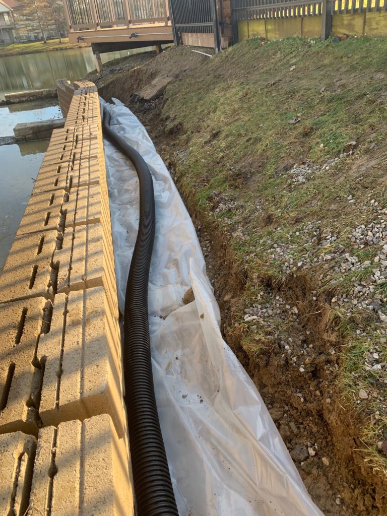 Concrete Retaining Wall