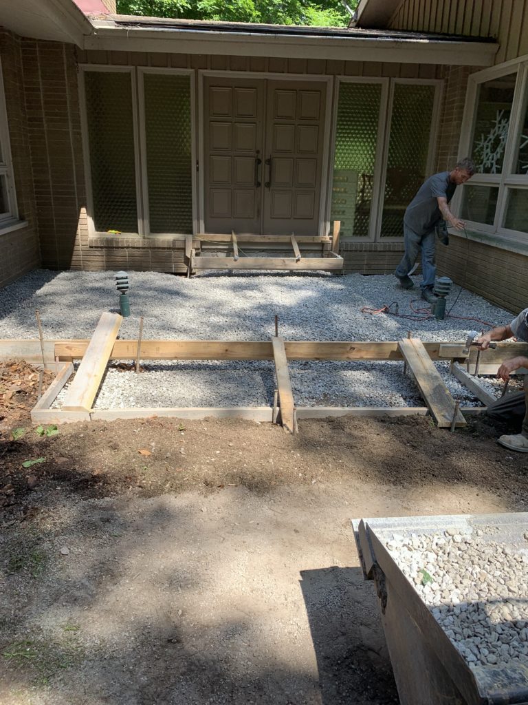 Stamped Concrete Patio