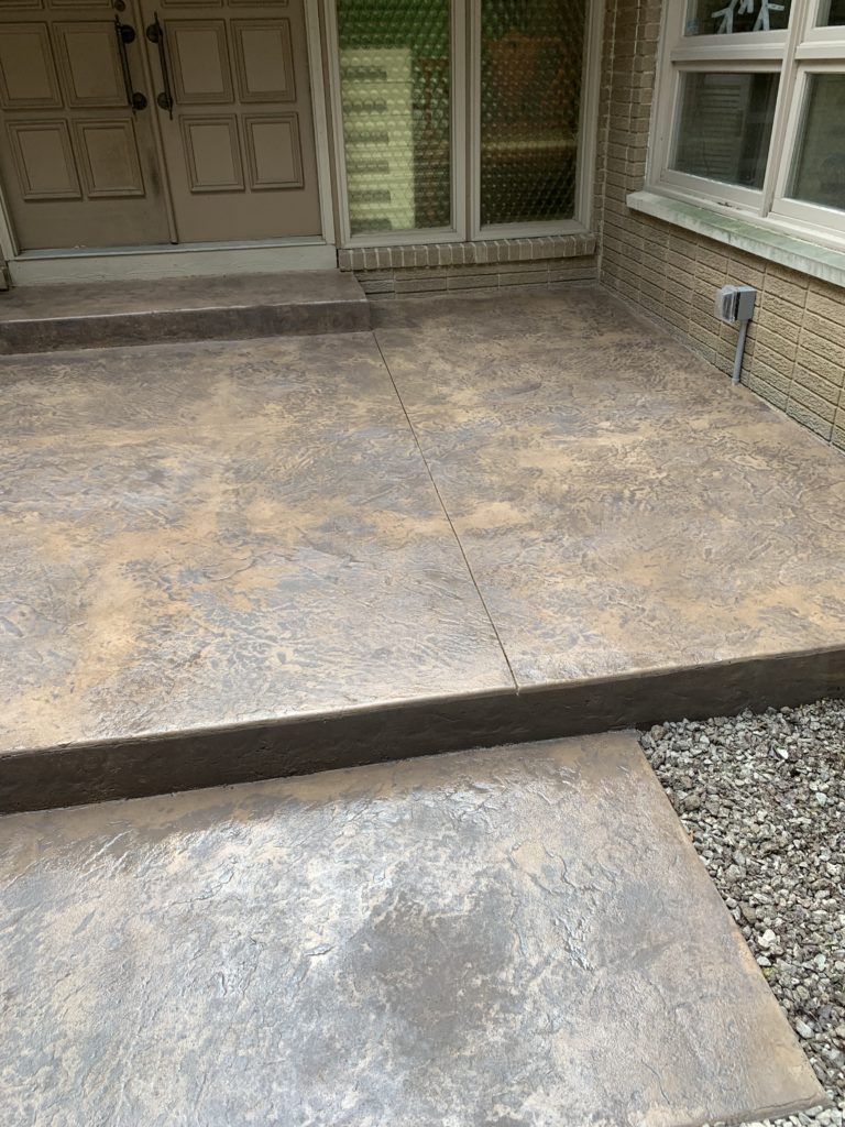 Stamped Concrete Patio