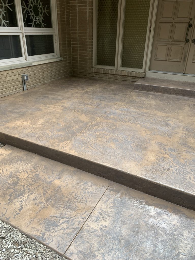 Stamped Concrete Patio