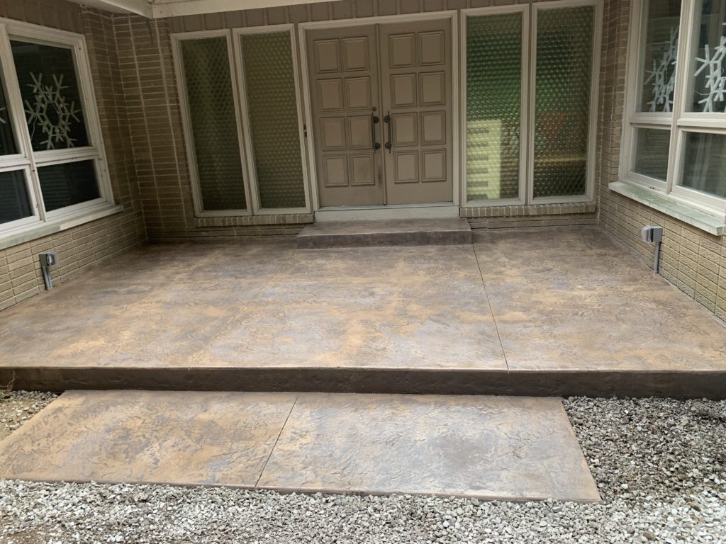 Stamped Concrete Patio