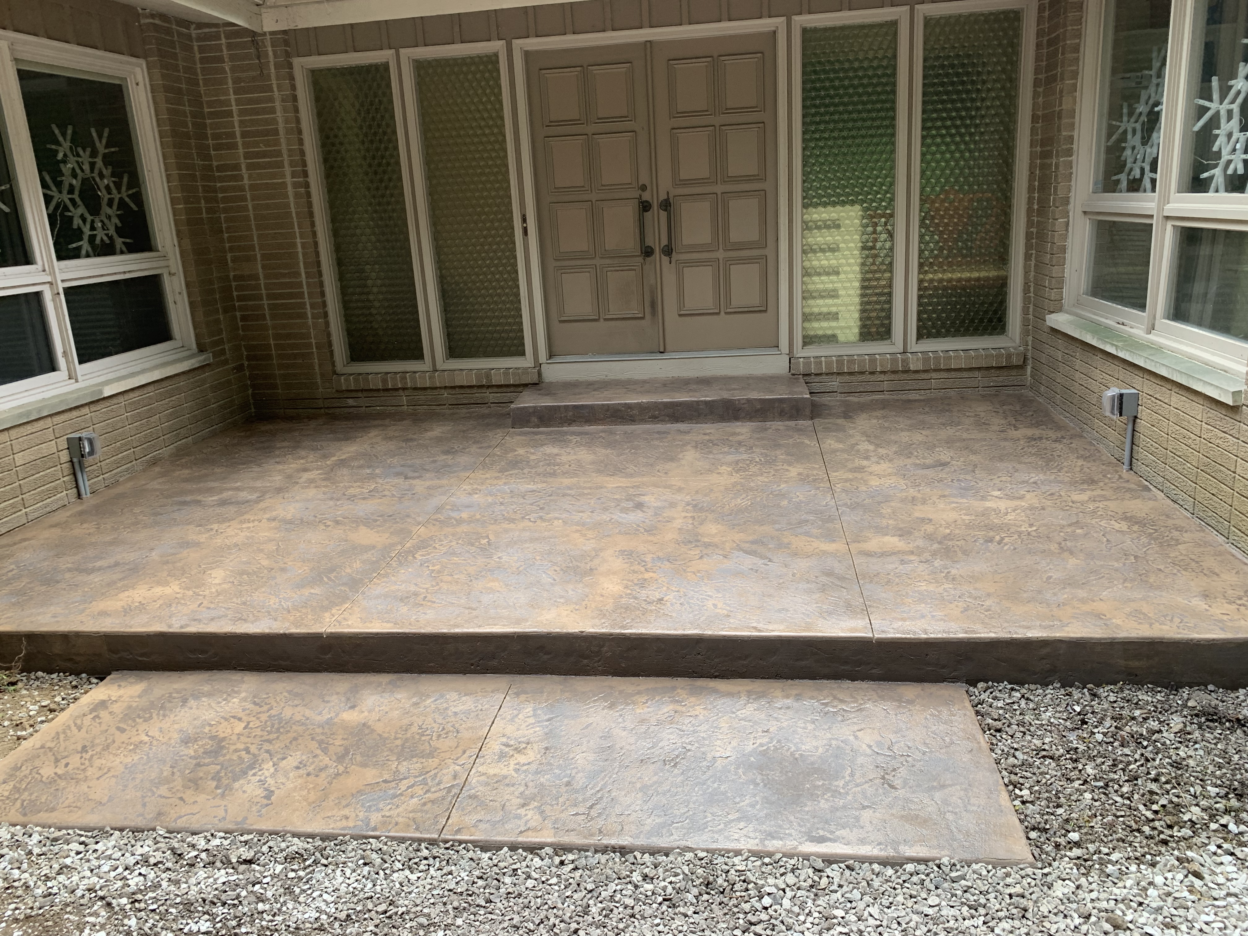 Stamped Concrete Patio