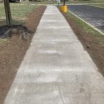 Concrete Sidewalk Curb