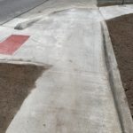 Concrete Sidewalk Curb