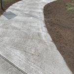 Concrete Sidewalk Curb