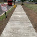 Concrete Sidewalk Curb