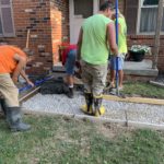 Concrete Sidewalk Curb