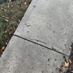 Concrete Sidewalk Curb