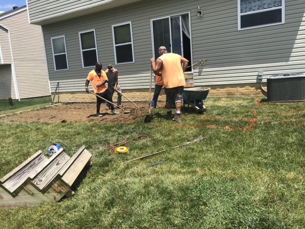 Stamped Concrete Patio