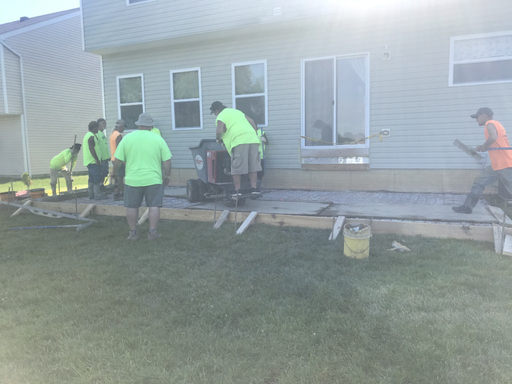 Stamped Concrete Patio