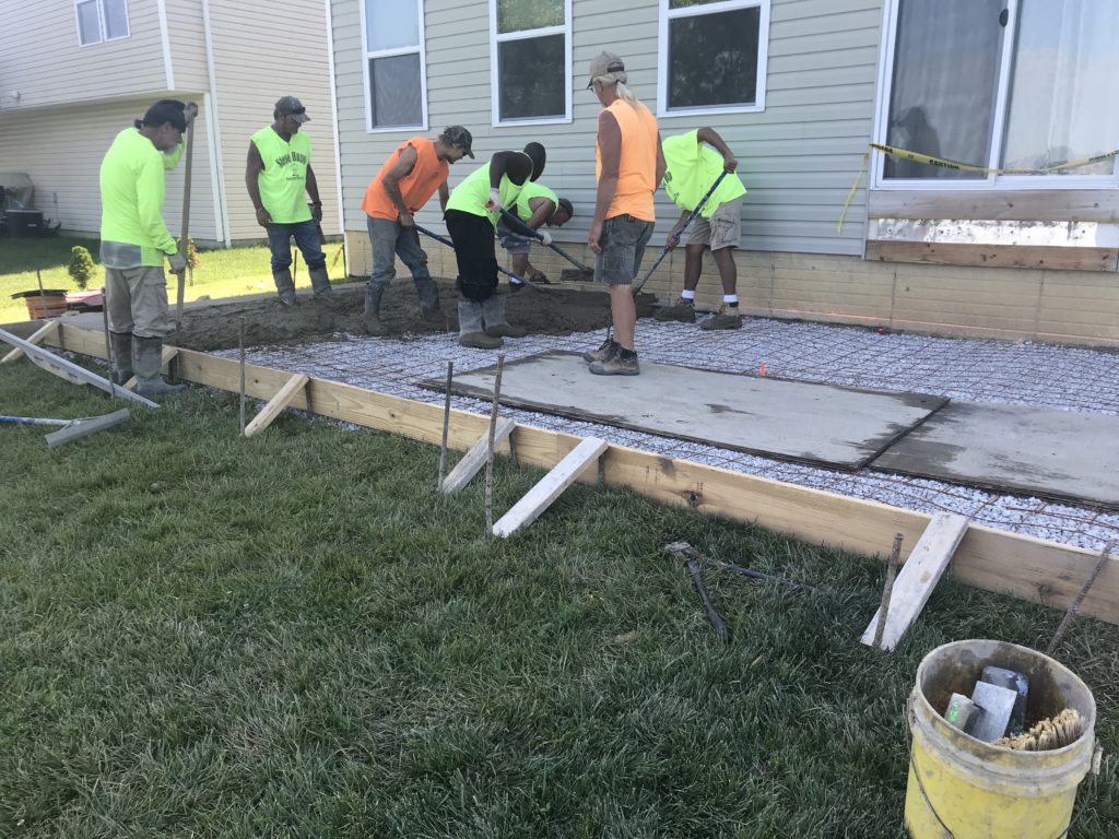 Stamped Concrete Patio