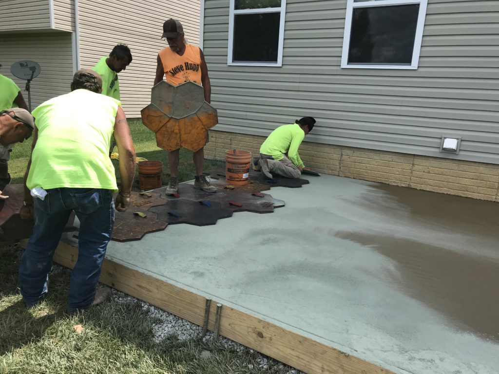 Stamped Concrete Patio