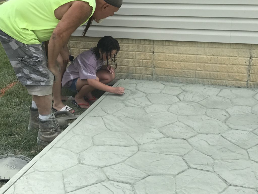 Stamped Concrete Patio