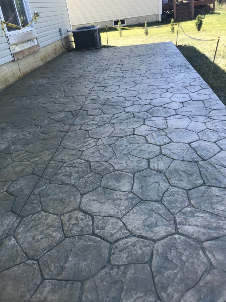 Stamped Concrete Patio