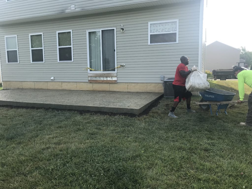 Stamped Concrete Patio