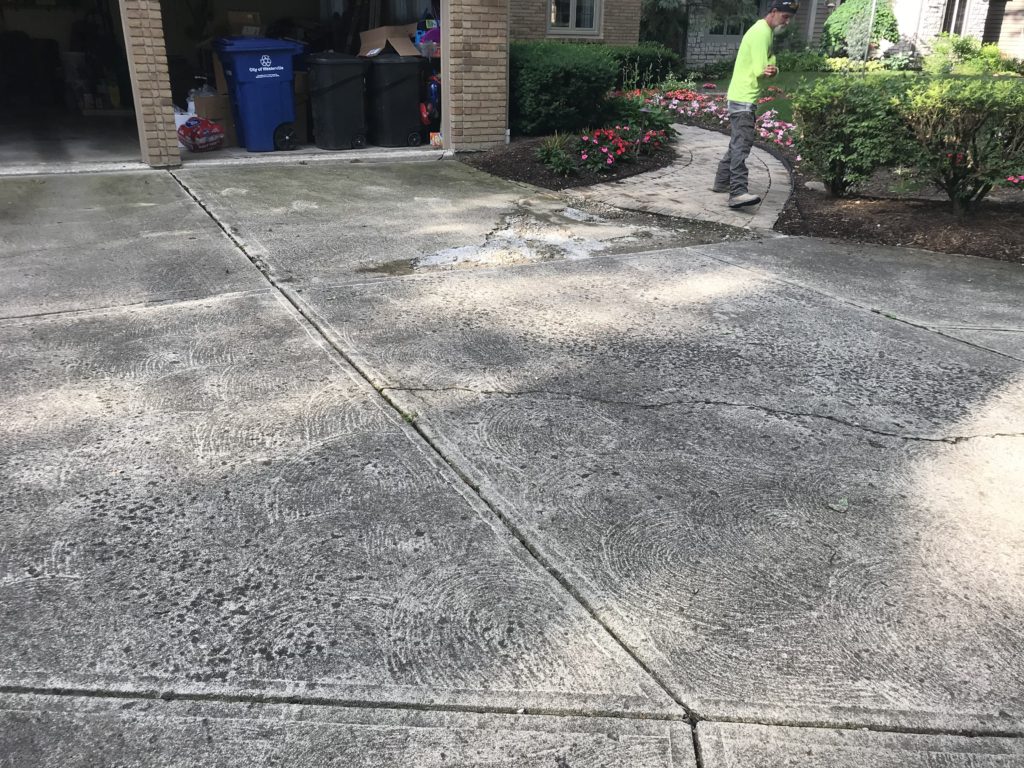 New Concrete Driveway