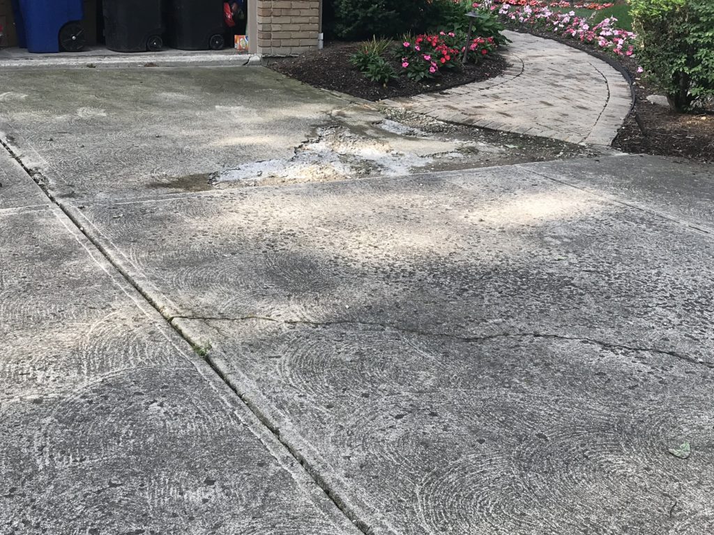 New Concrete Driveway