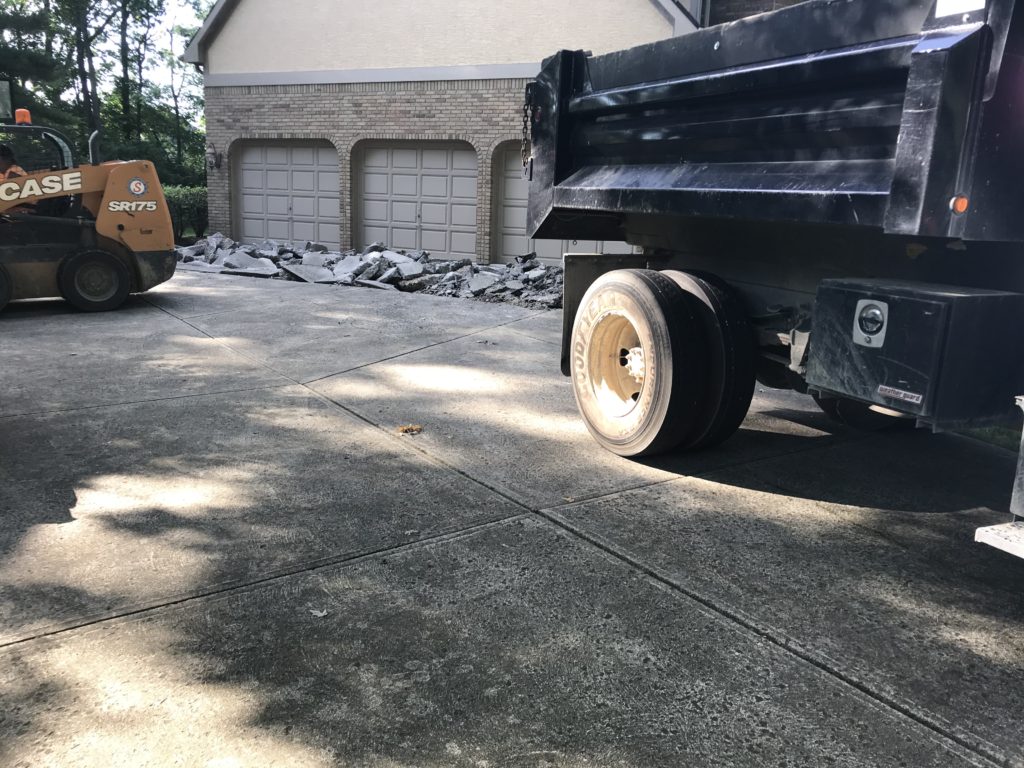 New Concrete Driveway