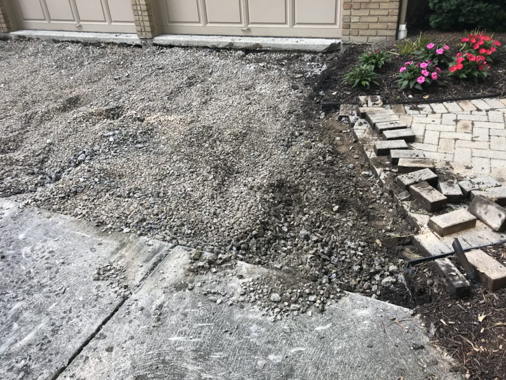 New Concrete Driveway